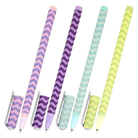 

Ручка шариковая BRAUBERG "GEOMETRIC", синяя, 0,7мм, арт. 143701 - (36 шт.)