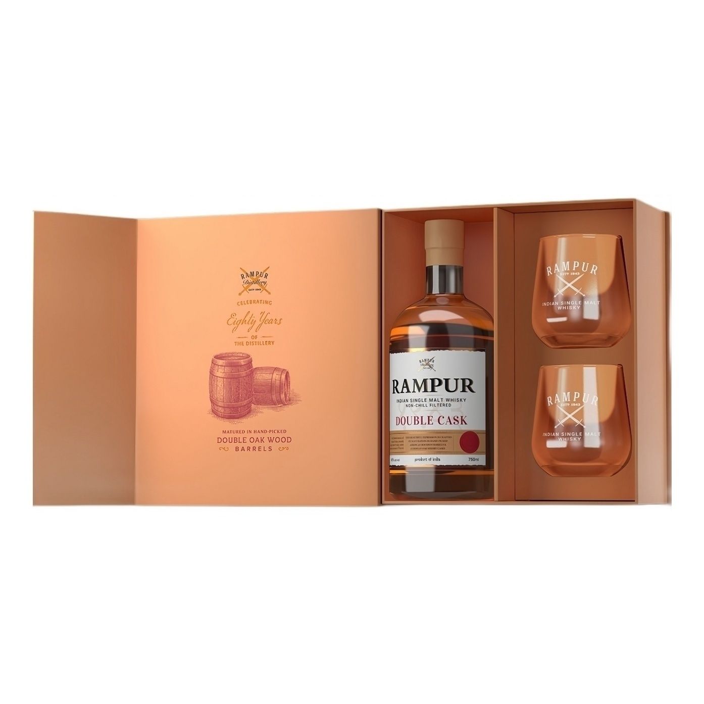 

Виски Rampur Double Cask односолодовый 700 мл Индия