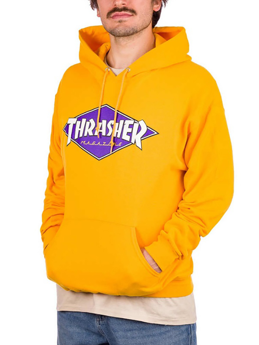 фото Худи женское thrasher thr00088 желтое s