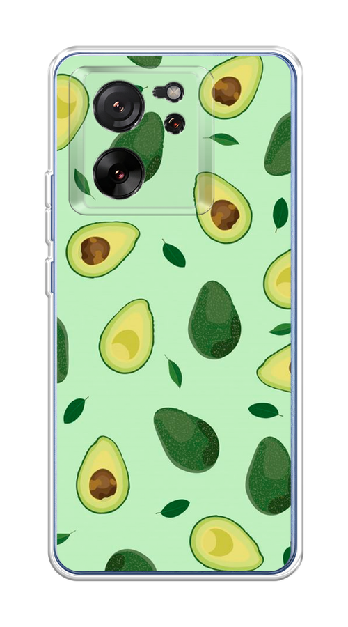 

Чехол на Xiaomi 13T/13T Pro "Blue avocado", Коричневый;зеленый, 319850-1