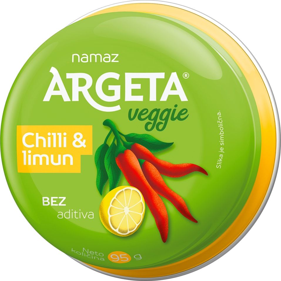 Паштет Argeta Veggie из нута с чили и лимоном 95 г