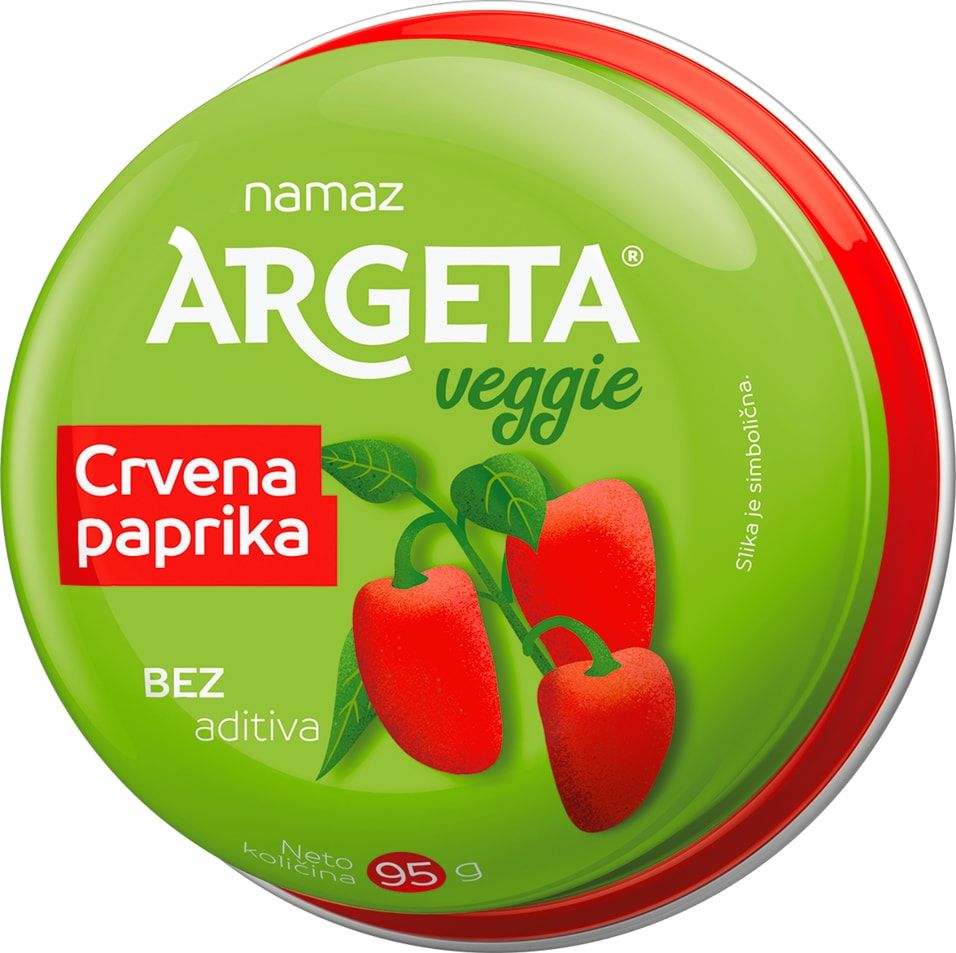 Паштет Argeta Veggie из нута с паприкой 95 г