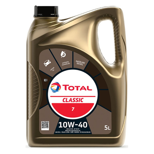 

Моторное масло Total Classic 7 156357 10W40 5 л