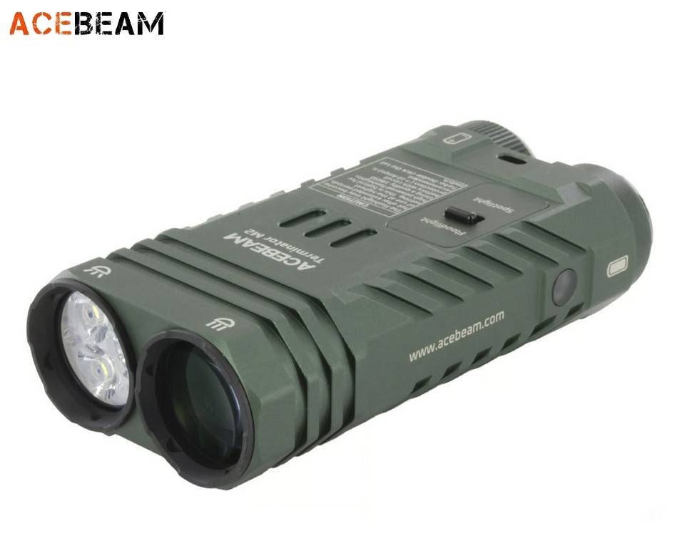 Фонарь Acebeam Acebeam M2-X Green Cool White, 11 режимов, 500 метров, 3200 люмен