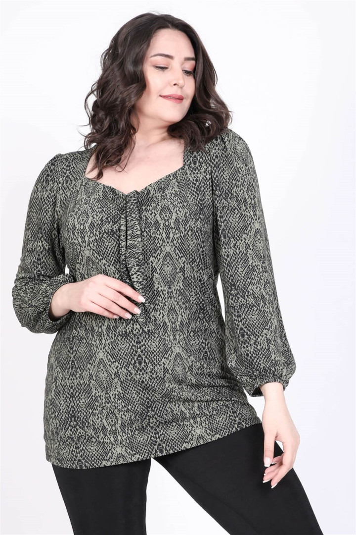 

Блуза женская My Line Moda 964 черная 2XL (товары доставляются из-за рубежа), 964
