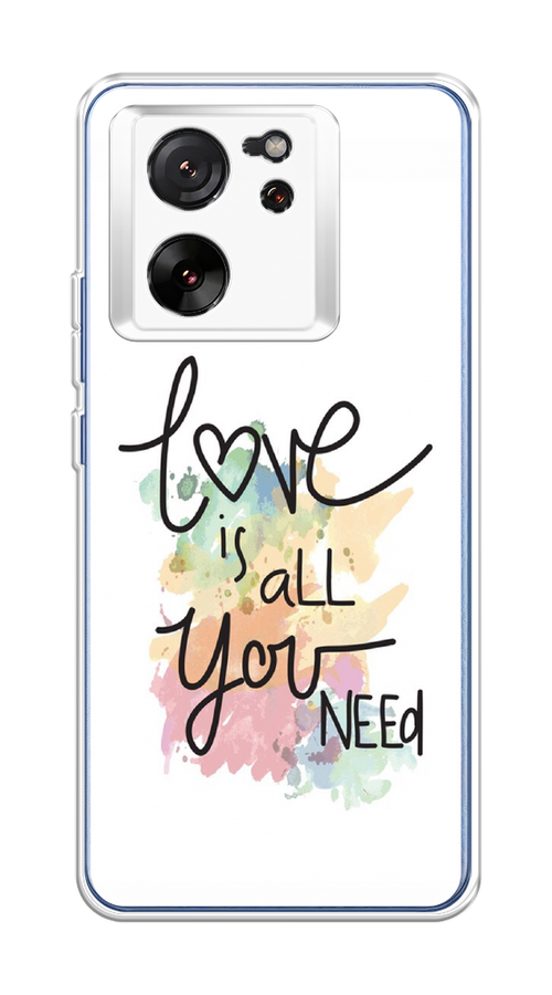 

Чехол на Xiaomi 13T/13T Pro "Love is all you need", Белый;черный;зеленый, 319850-1
