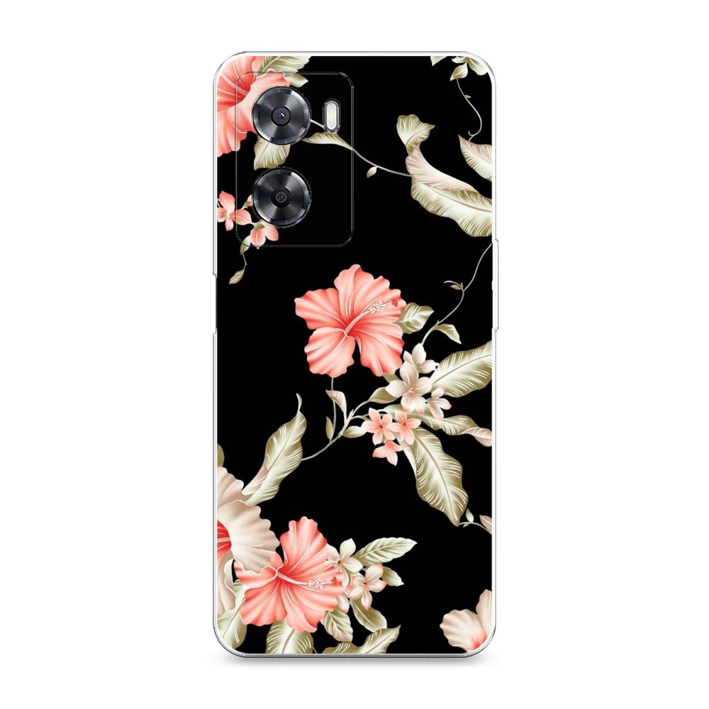 

Чехол Awog на Oppo A57 4G/A77 4G/A77s 4G/A57s "Цветы на черном", Разноцветный, 2510350-8