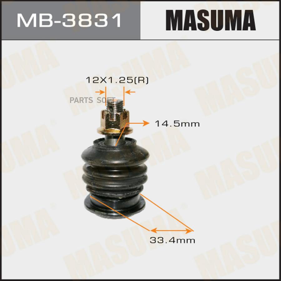 

MB-3831_опора шаровая верхняя! в рычаг\ Toyota Mark 90/100 92>