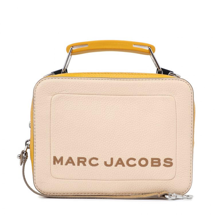 фото Сумка кросс-боди женская marc jacobs m0015799 бежевая