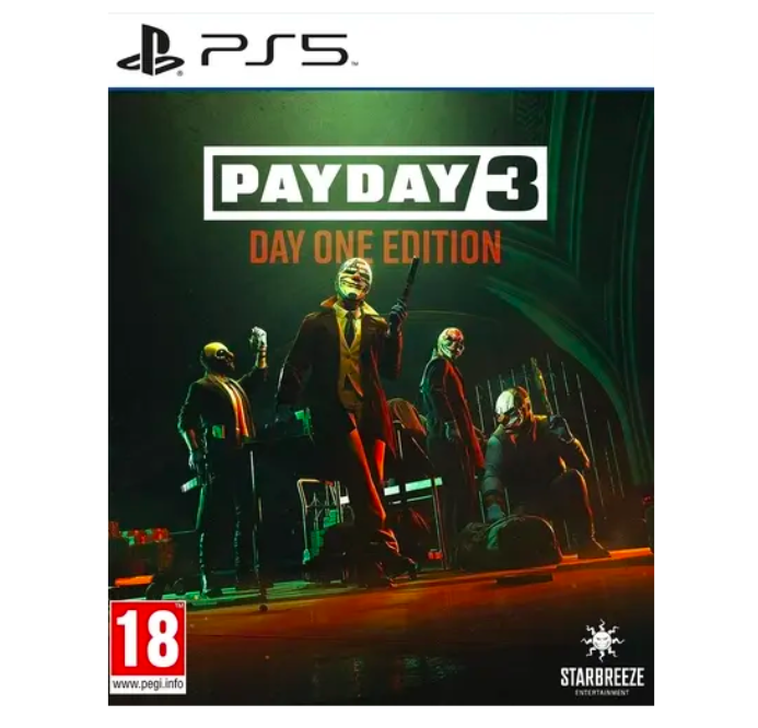 Игра PAYDAY 3 Издание первого дня (PlayStation 5, русские субтитры)