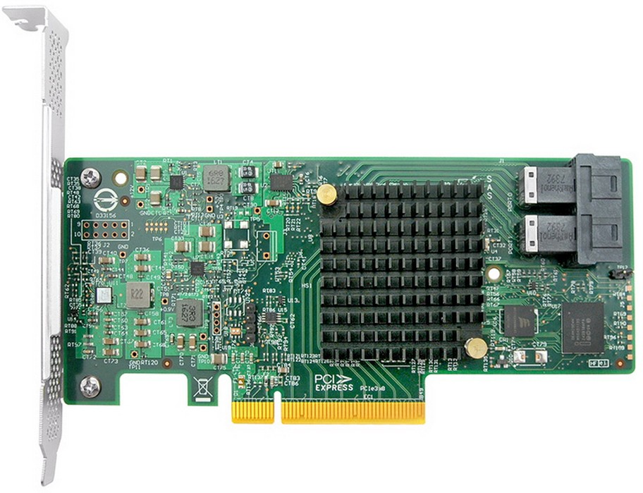 PCI-e RAID контроллер ACD ACD SAS3008-8R PCIe 3.0 x8 LP, SAS/SATA 12G