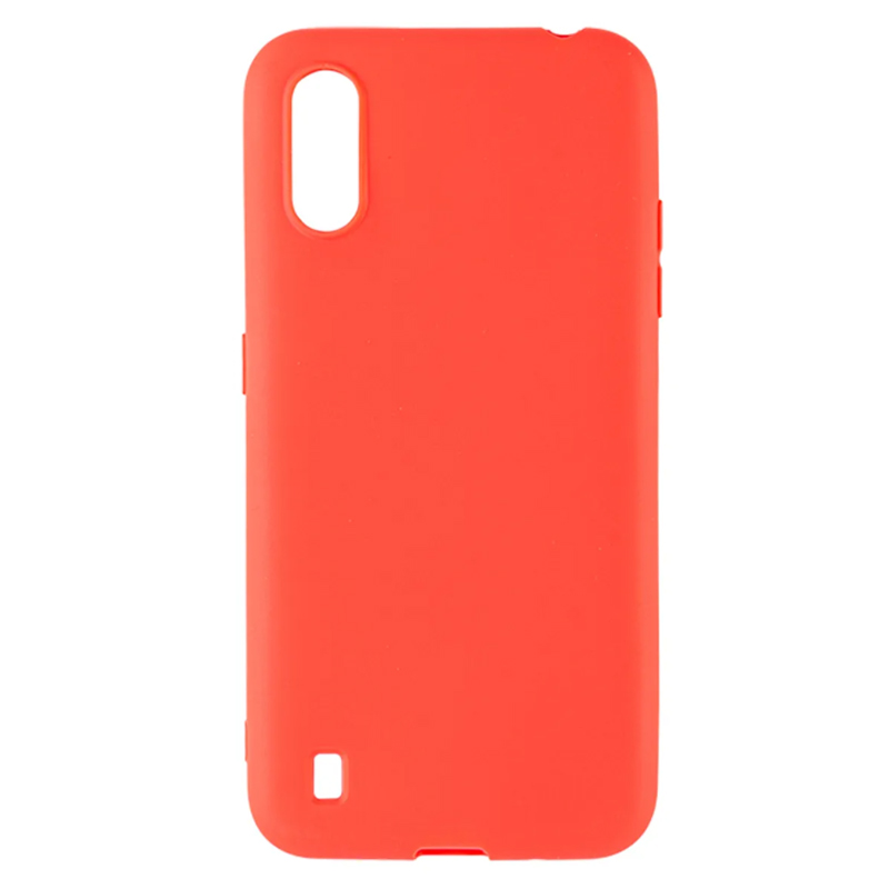 

Чехол силиконовый для Samsung Galaxy A01/А015, good quality, X-Case, красный