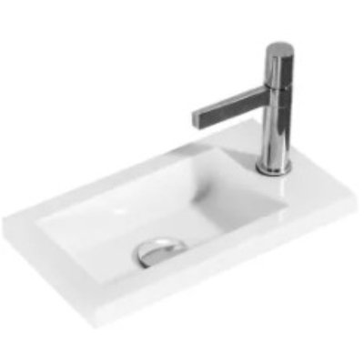 фото Раковина belbagno pietra mini 40 bb-400-pm-lvb белая