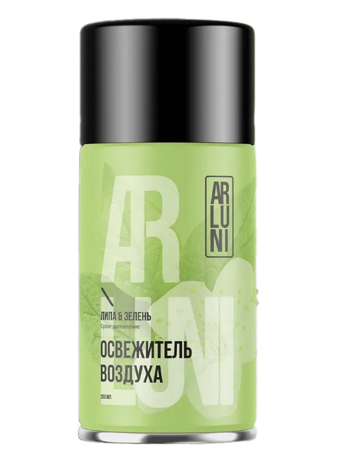 Освежитель воздуха Arluni липа и зелень сменный баллон, 250 мл