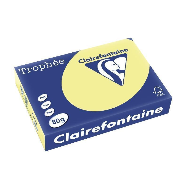 

Бумага для печати Trophee 1245302 A4 желтая пастель, TROPHEE