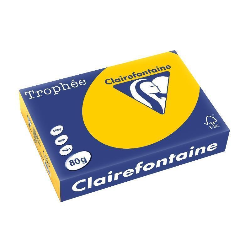 

Бумага для печати Trophee 1245318 A4 желтая интенсив, TROPHEE
