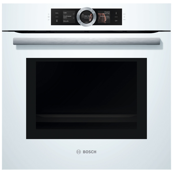 фото Встраиваемый электрический духовой шкаф bosch hmg656rw1 white