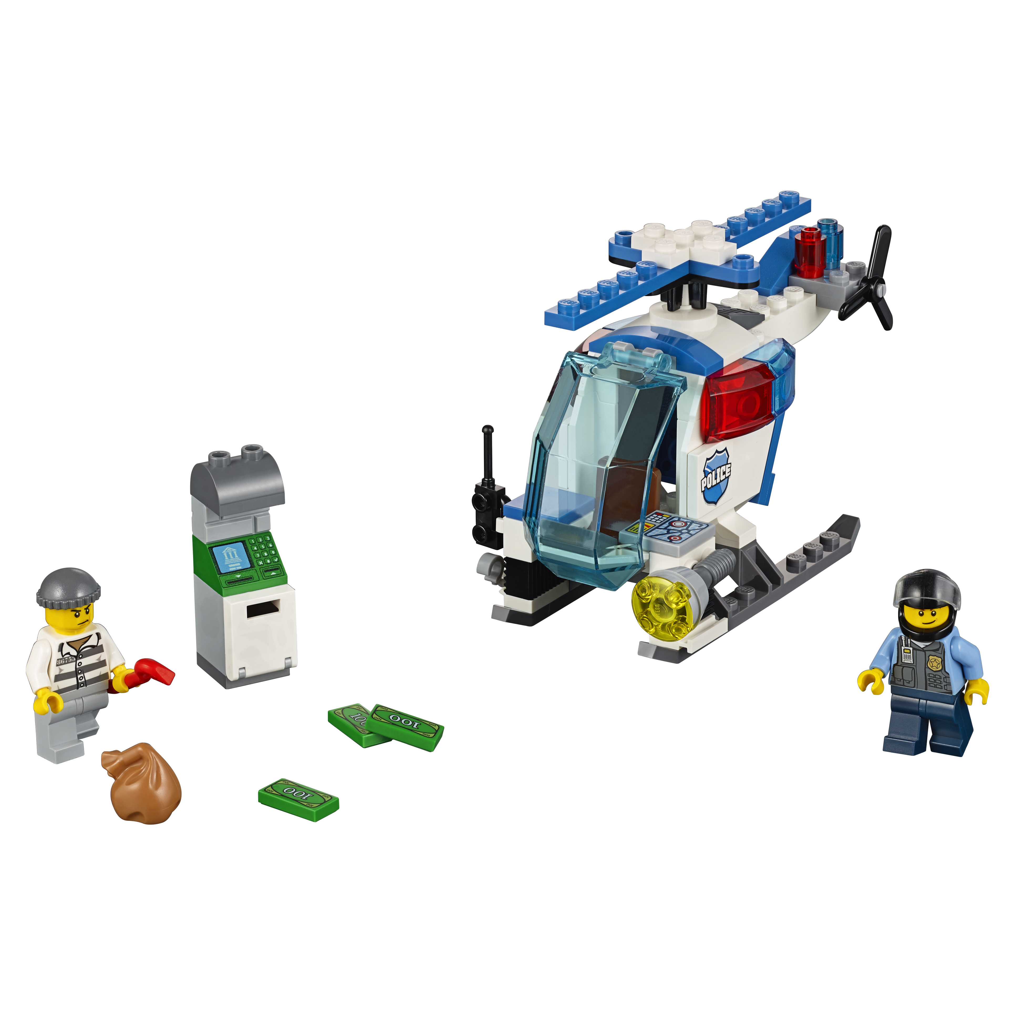 Конструктор LEGO Juniors Погоня на полицейском вертолёте (10720) конструктор lego juniors затерянный храм 10725