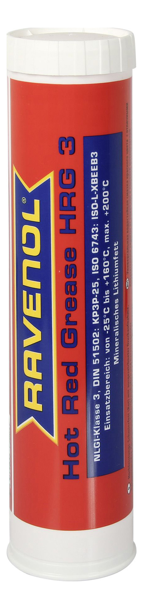 Смазка RAVENOL Hot Red Grease HRG 3 0,4 кг