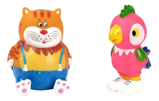 

Игрушка для купания Играем Вместе Кеша и Кот, Кеша и Кот