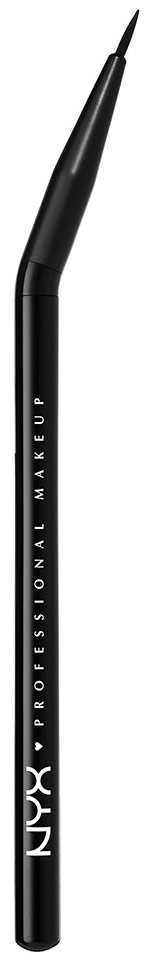 фото Кисть для макияжа nyx professional makeup pro angled eyeliner brush