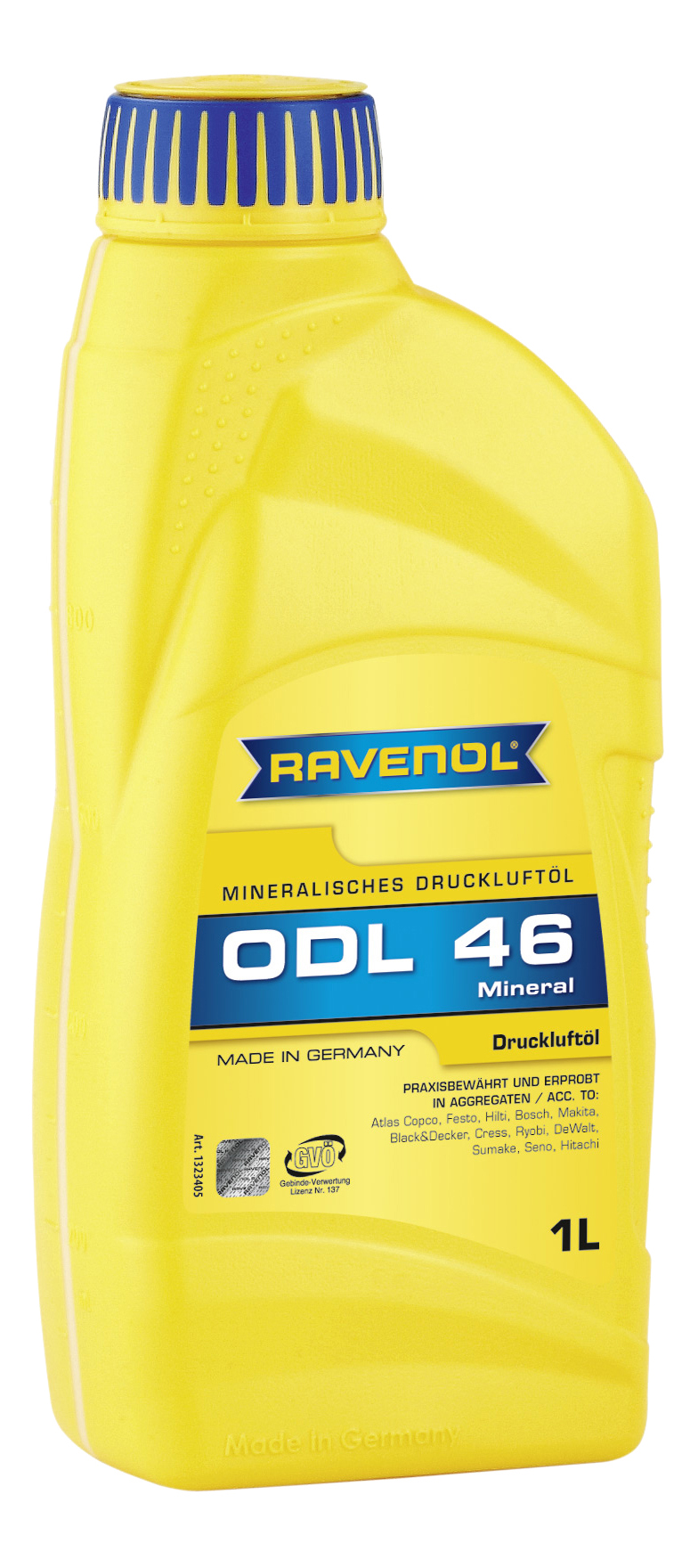 фото Гидравлическое масло ravenol odl 1л 1323405-001