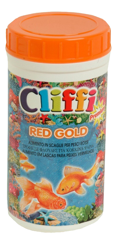 Корм для золотых рыбок Cliffi Red Gold, гранулы, 250 мл