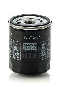 фото Фильтр масляный двигателя mann-filter w713/28