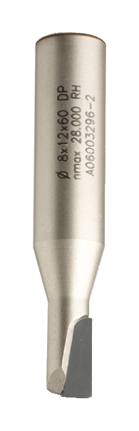 

Фреза пазовая DP 10x12x40 d=10 I=22 L=75 Z=1+1 RH CMT 141.101.61, 141.101.61
