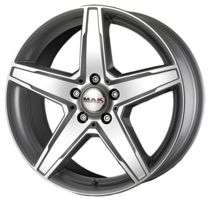 

Колесный диск MAK Stern R17 8J PCD5x112 ET30 D66.6 (F8070STSI30WSX), Серебристый