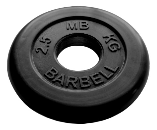 фото Диск для штанги mb barbell mb-pltb 2,5 кг, 51 мм