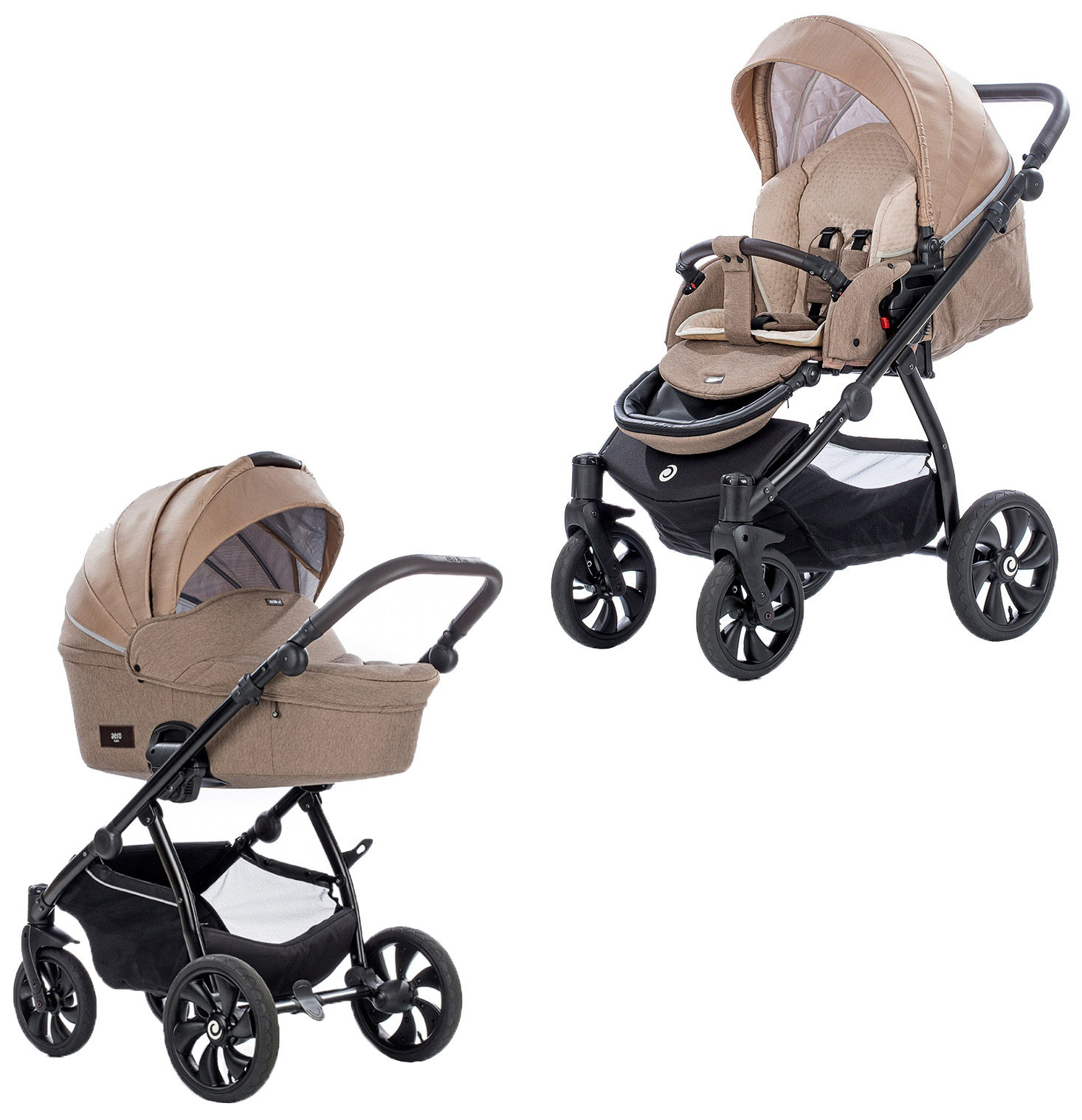 

Коляска 2 в 1 Tutis Aero brown, капучино 104, Aero