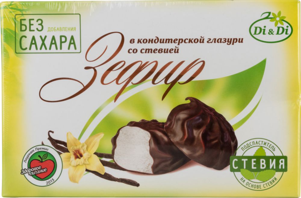 

Зефир со стевией Di&Di в кондитерской глазури 400 г