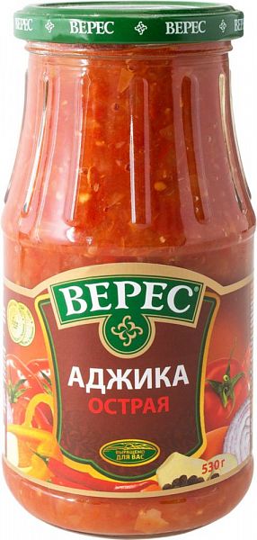 

Аджика Верес острая 530 г