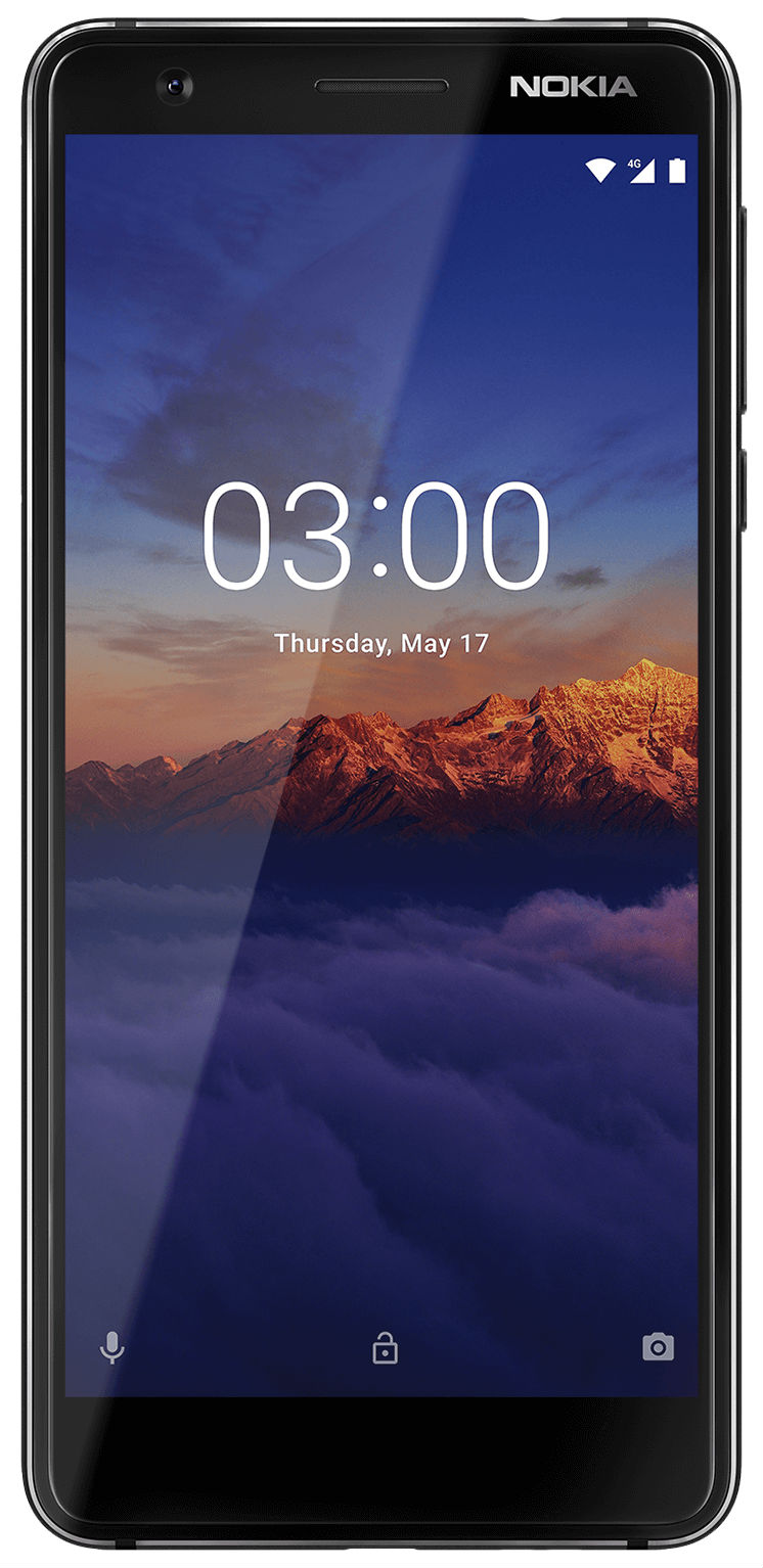 

Смартфон Nokia 3.1 2/16GB Black (11ES2B01A01), 3.1