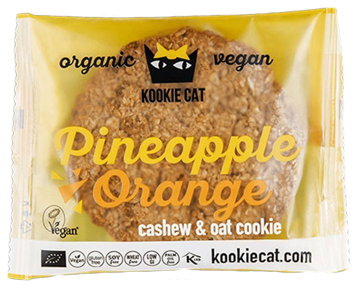 

Печенье Ufeelgood kookie cat ананас и апельсин 50 г