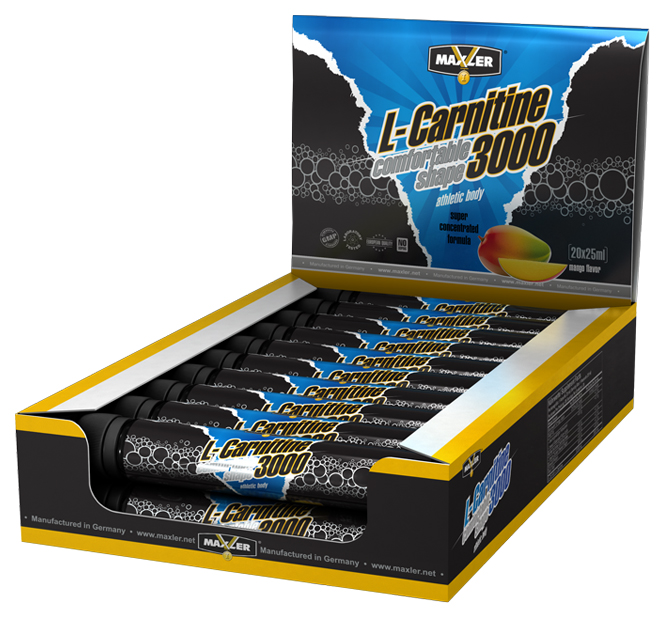 

Maxler L-Carnitine 3000, 1 ампула 25 мл, Mango, L-Carnitine 3000