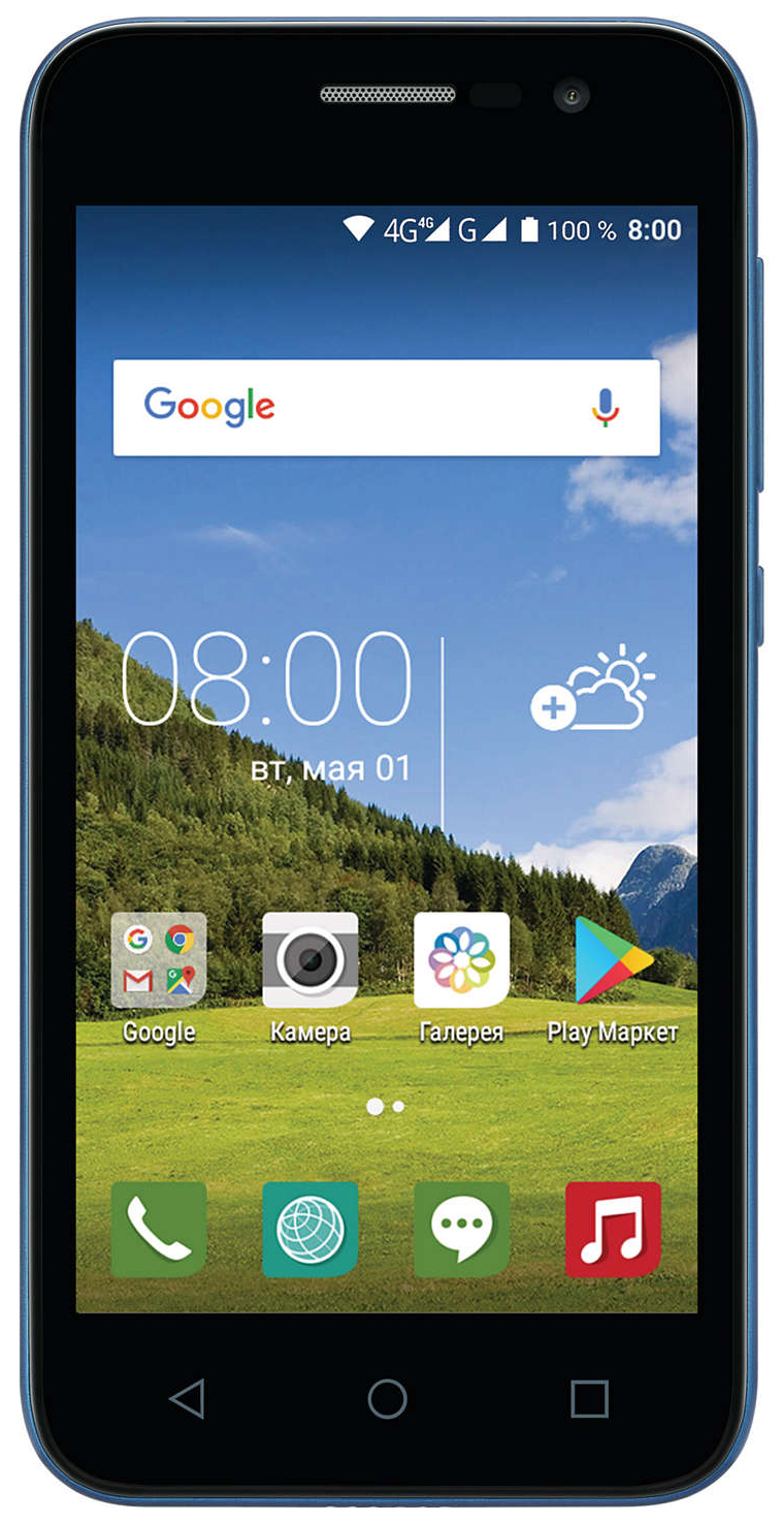 фото Смартфон philips s257 1/8gb dark blue