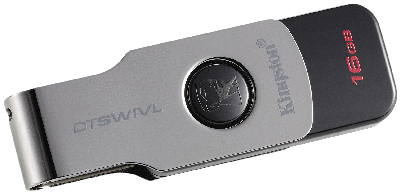 

Флешка Kingston DataTraveler Swivl 16ГБ Silver/Black (DTSWIVL/16GB), DataTraveler Swivl