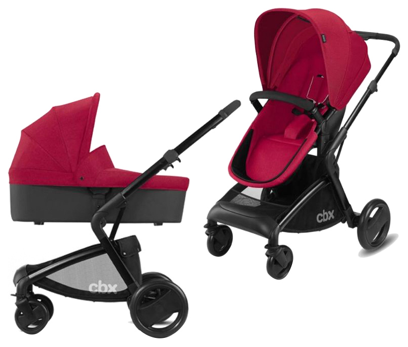 

Коляска 2 в 1 CBX by Cybex Bimisi Pure Crunchy Red, Bimisi Pure