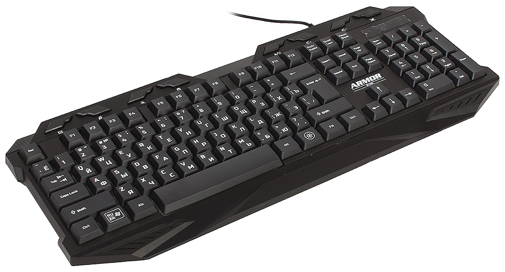 Игровая клавиатура CBR KB 868 Armor Black