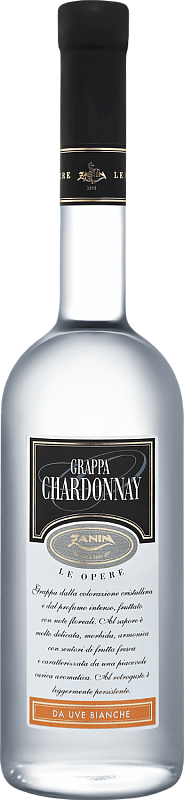 

Grappa Le Opere Chardonnay Zanin