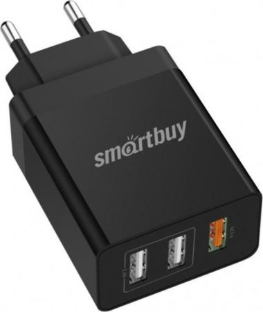 фото Сетевое зарядное устройство smartbuy flash black (sbp-1030)