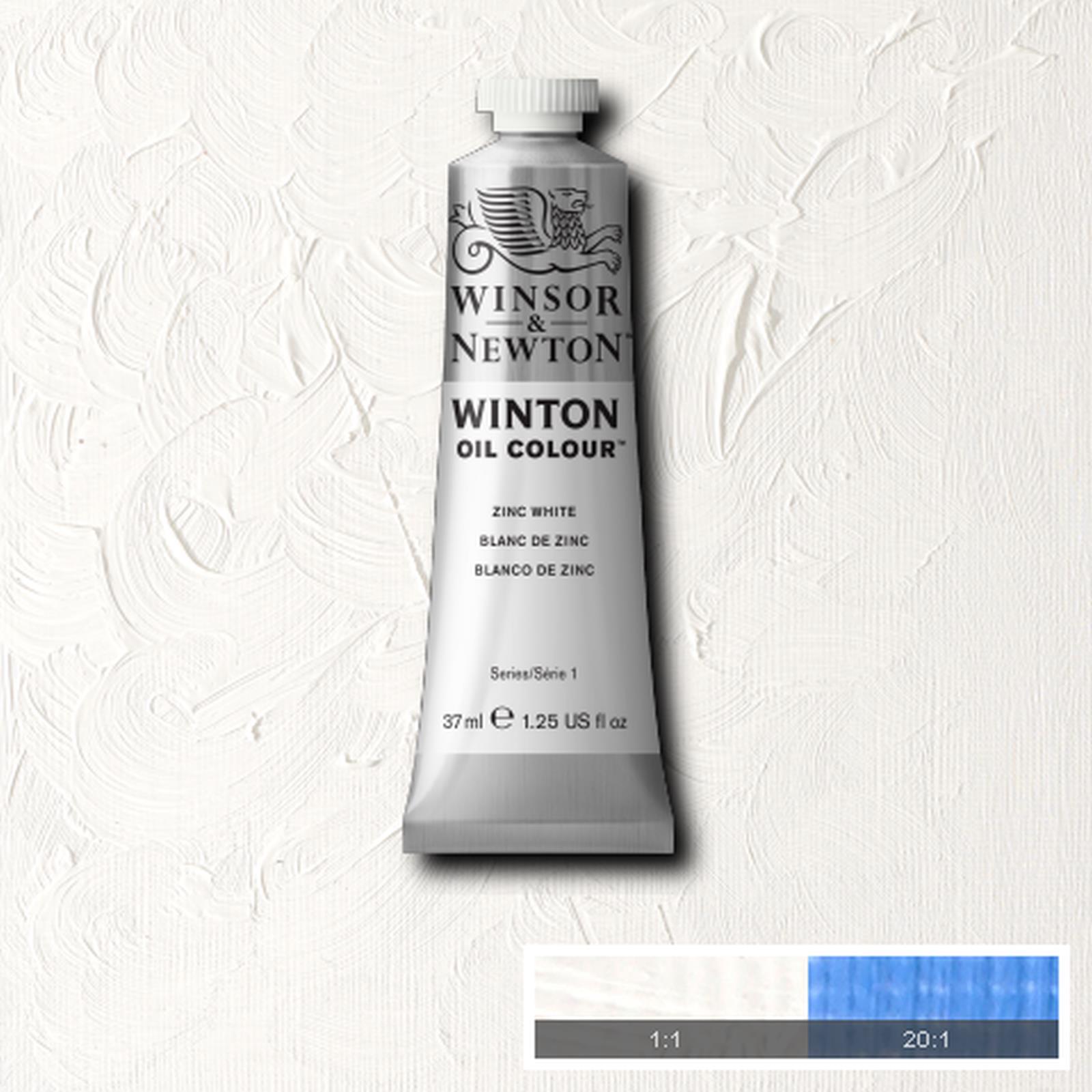 Масляная краска Winsor&Newton Winton белый цинк 37 мл
