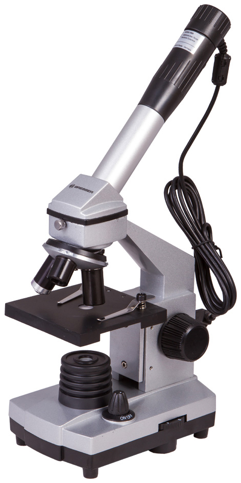 Микроскоп цифровой Bresser Junior 40x–1024x, без кейса микроскоп bresser junior biolux sel 40–1600x фиолетовый