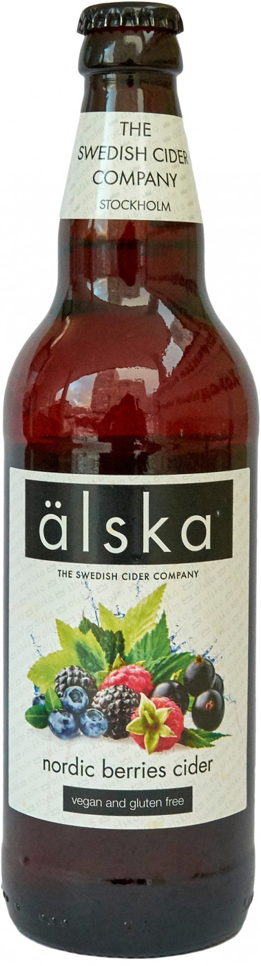 фото Пиво alska nordic berries 0.5 л the swedish cider company