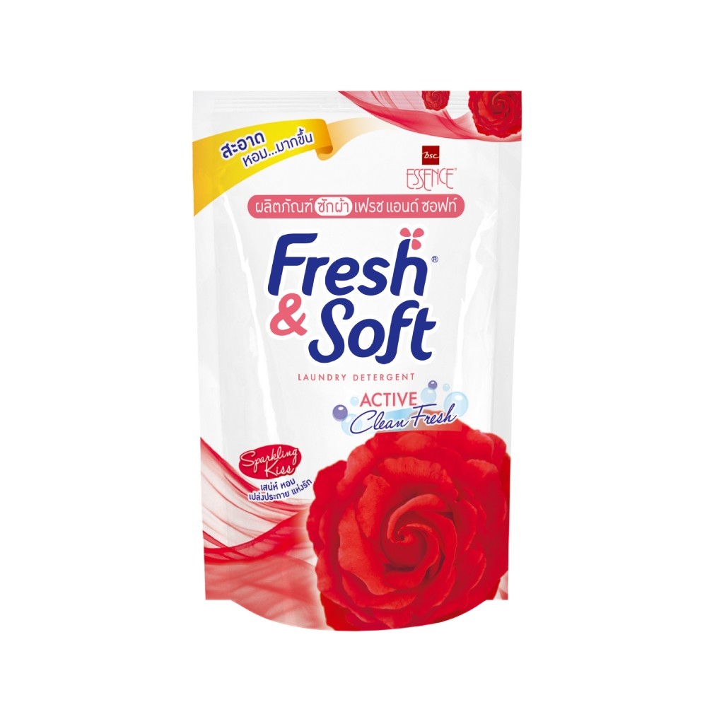 Гель для стирки Lion Fresh & Soft искристый поцелуй 400 мл