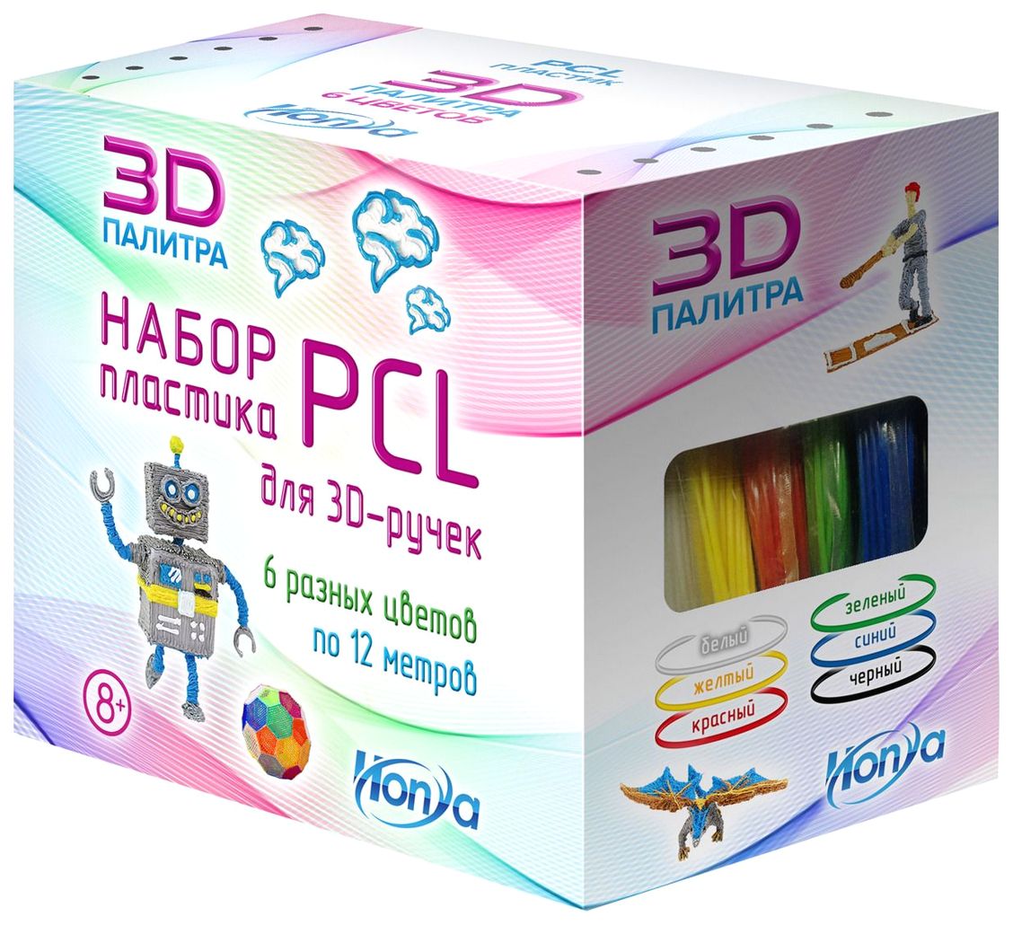 

Набор пластика Honya PCL 6 цветов