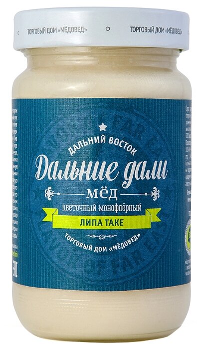 

Мед натуральный Дальние дали Липа Таке 500 г