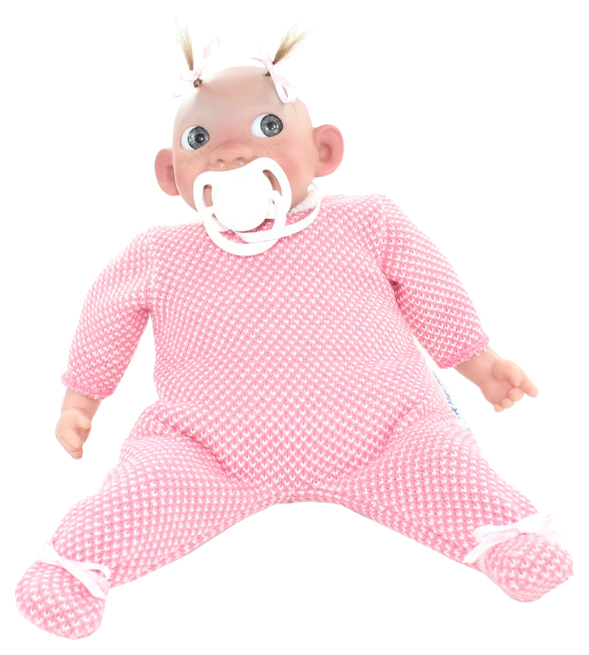 фото Пупс lamagik каритас, новорожденная девочка, в розовой пижаме, 28 см
